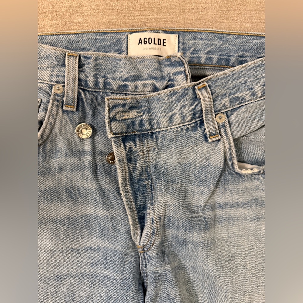 AGOLDE Criss Cross Upsized Jeans, Size 26 👖 - Picture 6 of 8
